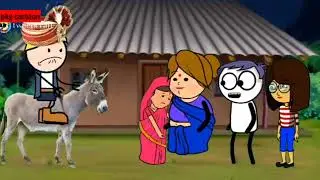 रेमटी टूरी के बिहाव // remti  turi ke bihav !!  cg pky cartoon video🤣🤣🤣 !! full comedy !!