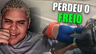 JMDECK REAGINDO: QUEDAS DE MOTO 158 - cade o freio
