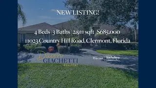 AMAZING POOL HOME WITH LAKE ACCESS IN CLERMONT | VIDEO TOUR #virtualrealestate #videotour