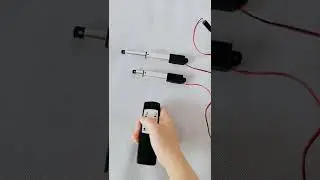 Micro motor linear actuator 6V and 12V, durable and compact, stroke for remote control, robotics,