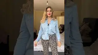Rate the S&eacute;zane Ciara leopard print pants 🐆 #shorts #fashion
