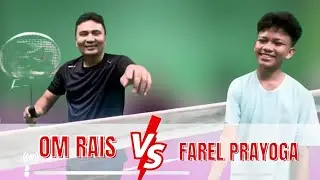KEKALAHAN FAREL PRAYOGA MELAWAN OM RAIS DI PERTANDINGAN BADMINTON SORE INI