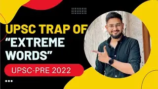 UPSC play with words || UPSC TRAPS Series #upscpre2022 #upsc #ias #traps #upscprelims #civilservices