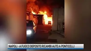 Ponticelli, fiamme in capannone: attesa per i risultati ambientali
