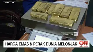 Harga Emas dan Perak Dunia Melonjak