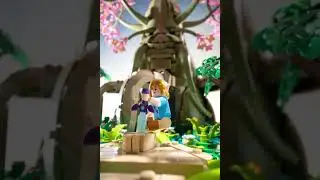 LEGO Zelda   How Link Pulls the Master Sword 【Lego Stop Motion Animation】