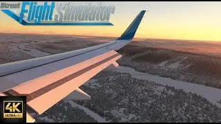 [4K] Eurowings FIRST FLIGHT To Rovaniemi, Finland From Düsseldorf | Microsoft Flight Simulator 2020
