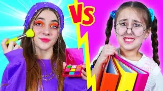 Chica Popular vs Nerd || Momentos divertidos e inc&oacute;modos con amigos