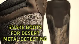 Magellan Snake Shield Armor 2.0 Boot Review For Metal Detecting In The Desert Heat