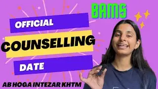 AYUSH Counselling 2025: Kab Start Hogi? Latest Official Update!#neet2025 #bams 