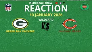 REACCION EN DIRECTO: S25 WILDCARD GREEN BAY PACKERS VS CHICAGO BEARS