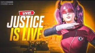 JUSTiCEisLIVE || Full fun gameplay || BGMI ❤️