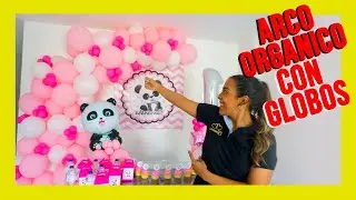 ARCO con GLOBOS sin ESTRUCTURA [paso a paso] -2020😍😍