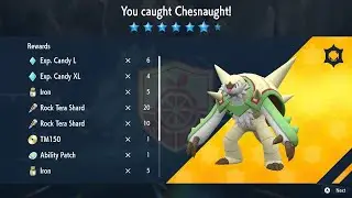 Soloing the 7-Star Chesnaught Tera Raid! | Pok&eacute;mon Scarlet & Pok&eacute;mon Violet