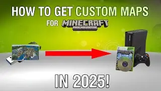 How to get CUSTOM MAPS for Minecraft: Xbox 360 Edition in 2025! (Tutorial)