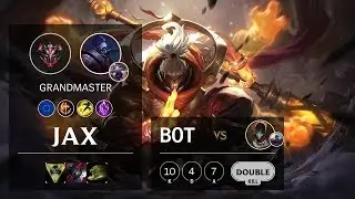 Jax Bot vs Jhin - EUNE Grandmaster Patch 10.5
