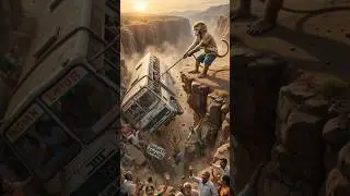 Bus Khai Mein Gir Gayi 😱 Bhai Ne Rassi Se Bachayi Zindagi ❤️ | Emotional Short