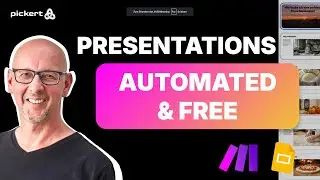Automated presentations at the push of a button &ndash; Google Slides hack with make.com