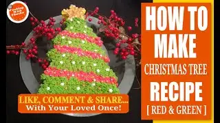 Easy Christmas Cake Recipe 2020 [ Christmas Cake Tree ] Best Christmas Cake Recipes | Christmas Cake