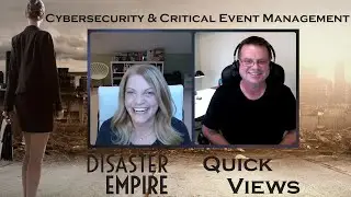 Cybersecurity & Critical Event Management with BlackBerry's Jamie Mills #disasterempire #blackberry