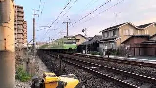 201系 快速JR難波行き 411K 2023/4/4
