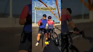 the Hoppy Duo. follow us! #subscribe #cycling #running #beer #love #couple #partners #youtubeshorts