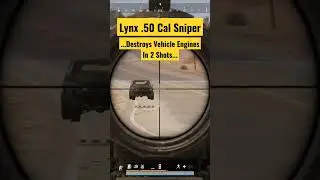 .50 Cal Lynx Sniper Rifle Destroys Truck - PUBG