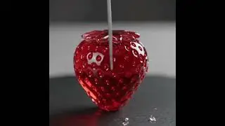 💎 ASMR Crystal Strawberry Slice