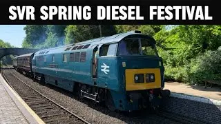Westerns Tractors and HSTs! Trains at the Severn Valley Spring Diesel Festival. 19/05/24