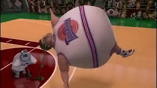 Space Jam: Stan's Inflation Scene