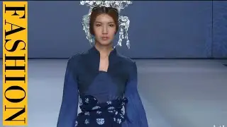 #fashion #runway #ChinaFashionWeek 缘起象牙果 悟蓝手作 吊脚楼  FW2019 - 广东时装周