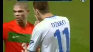 Edin Dzeko vs Pepe