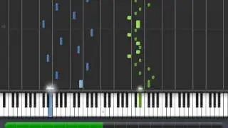 Nyan Cat - Piano Tutorial (100% Speed) Synthesia