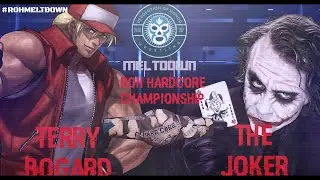 ROH MELTDOWN 29/10/2025: MAIN EVENT: ROH Hardcore Championship: Ladder Match: Terry Bogard VS Joker