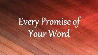 Every Promise of Your Word