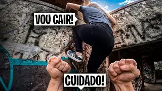 FIZ UM TESTE PRA VER SE A LOIRA É HARDCORE… LEVEI ELA NO ASILO ABANDONADO!