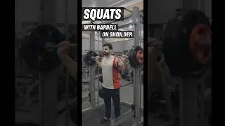 Best Squats Workout with Barbell #shorts #glutes #legsdayworkout #workoutmotivation #foryou