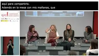 Primera mesa de la II Jornada de Buenas prácticas culturales en inclusión y accesibilidad.