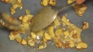 パリパリのアーモンドクッキー　crispy almond cookies