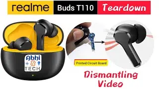 Teardown Relame TWS Buds T110 | Tws Dismantling |Relame buds Teardown.#trending #video #smartphone.