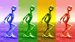 Dame Tu Cosita - FULL HD || Green Alien Dance || Alien Battle