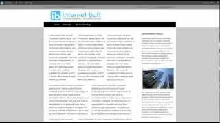 Wordpress CMS Tutorial - Creating a multi column layout