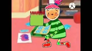 Blues Clues and Pinky Dinky Doo : Drawing a purplish pinkish color