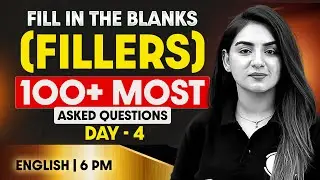 Bank Exam 2026 | Fill in the Blanks Most Important Questions | Fillers by Anchal Ma'am #4