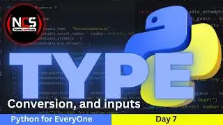 Python Input, Type Conversion, character code & Truthy/Falsy Values | Python for Everyone Day7