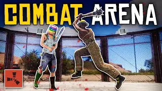 Running a FIGHTING ARENA for RUST PLAYERS - Rust Shop Roleplay