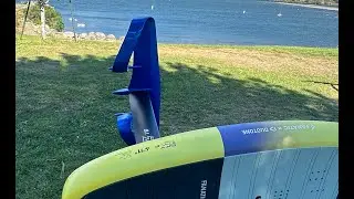 All-In-One 3D Printed Hydrofoil, First Prototype, First Run