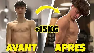 Ma TRANSFORMATION physique &agrave; seulement 17 ANS