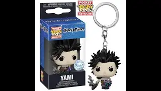 Chaveiro Funko Pocket Pop Keychain Yami Sukehiro do Anime Black Clover