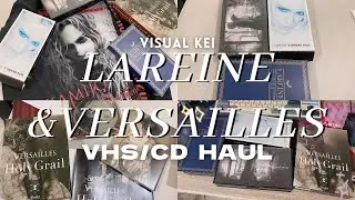 [unboxing] LAREINE & VERSAILLES VHS/CD | Mercari Japan✨ #visualkei